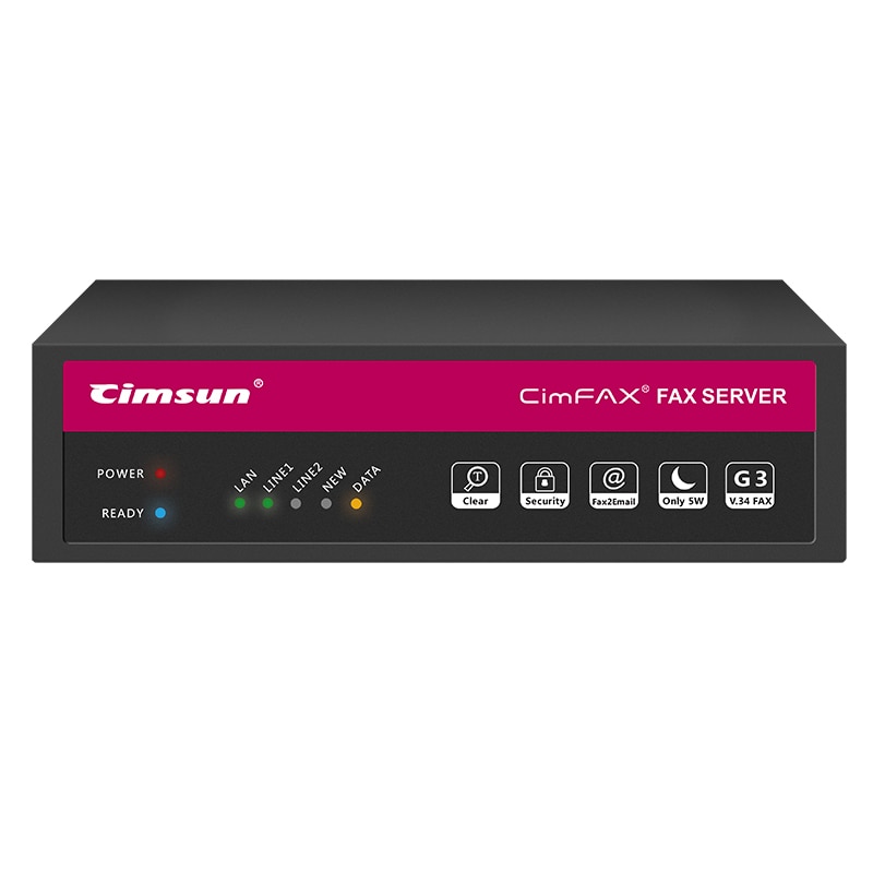 CimFAX T5S ѽ , PC-ѽ ӽ, , Ŭ̾Ʈ, ¶ ѽ 200 , 16GB 丮, Fax2email V.34